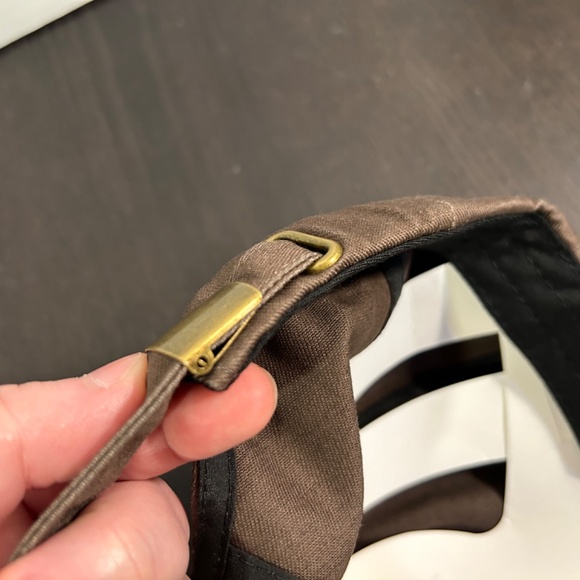 Stone Fox Swim Smiley Face Baseball Cap/Baseball Hat Brown - NWT - Picture 12 of 13